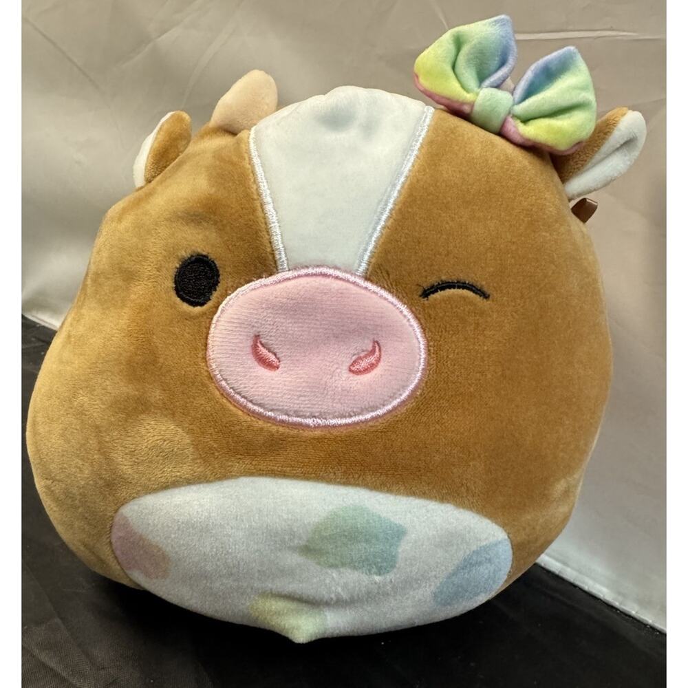 Squishmallow 7.5” Griella Cow Plush Kellytoy Squishmallows Stuffed Animal Plush